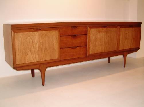 Vintage sideboard, teak, 1965, by Greaves & Thomas, English